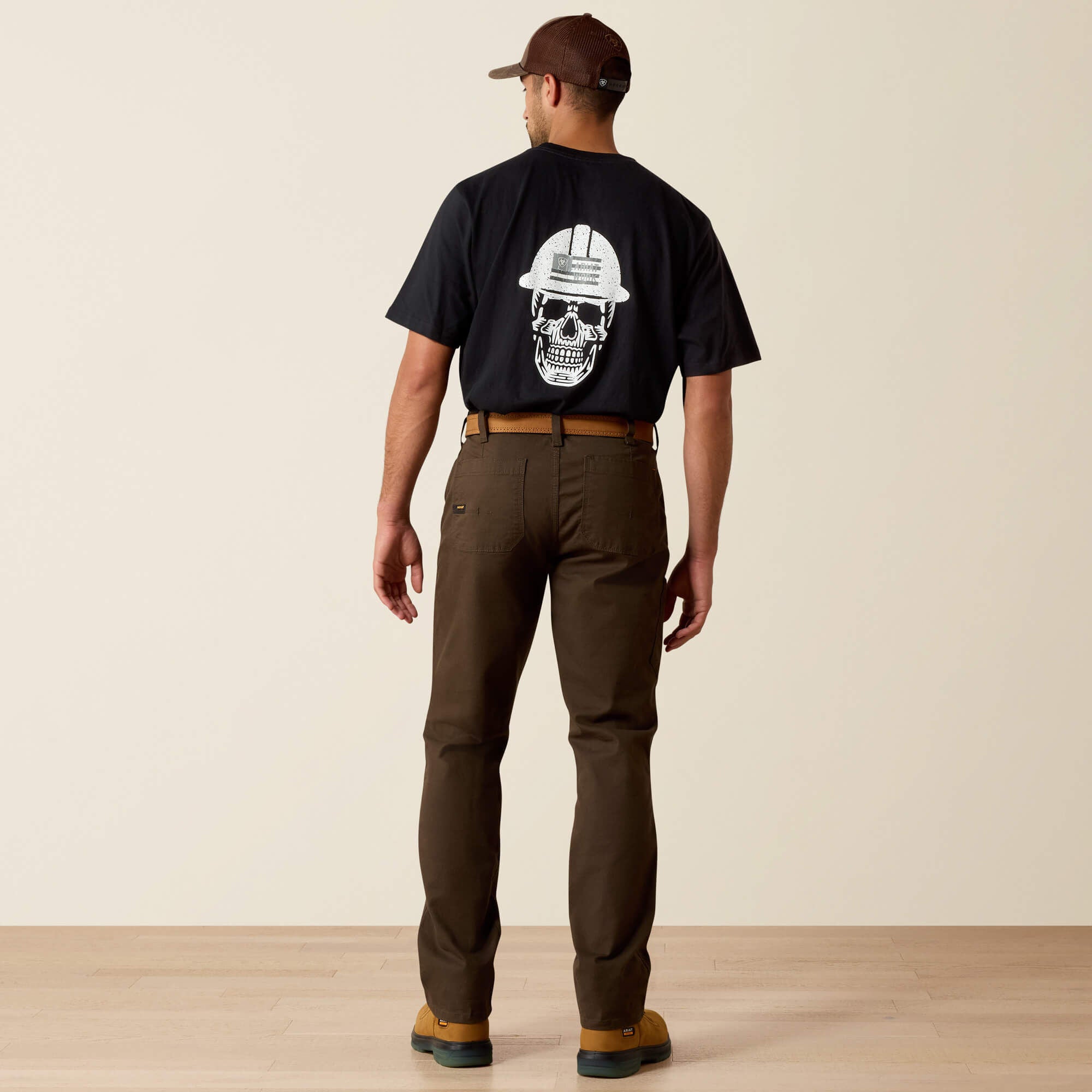 Ariat Rebar M4 Low Rise DuraStretch Made Tough Double Front Stackable Straight Leg Pant Men