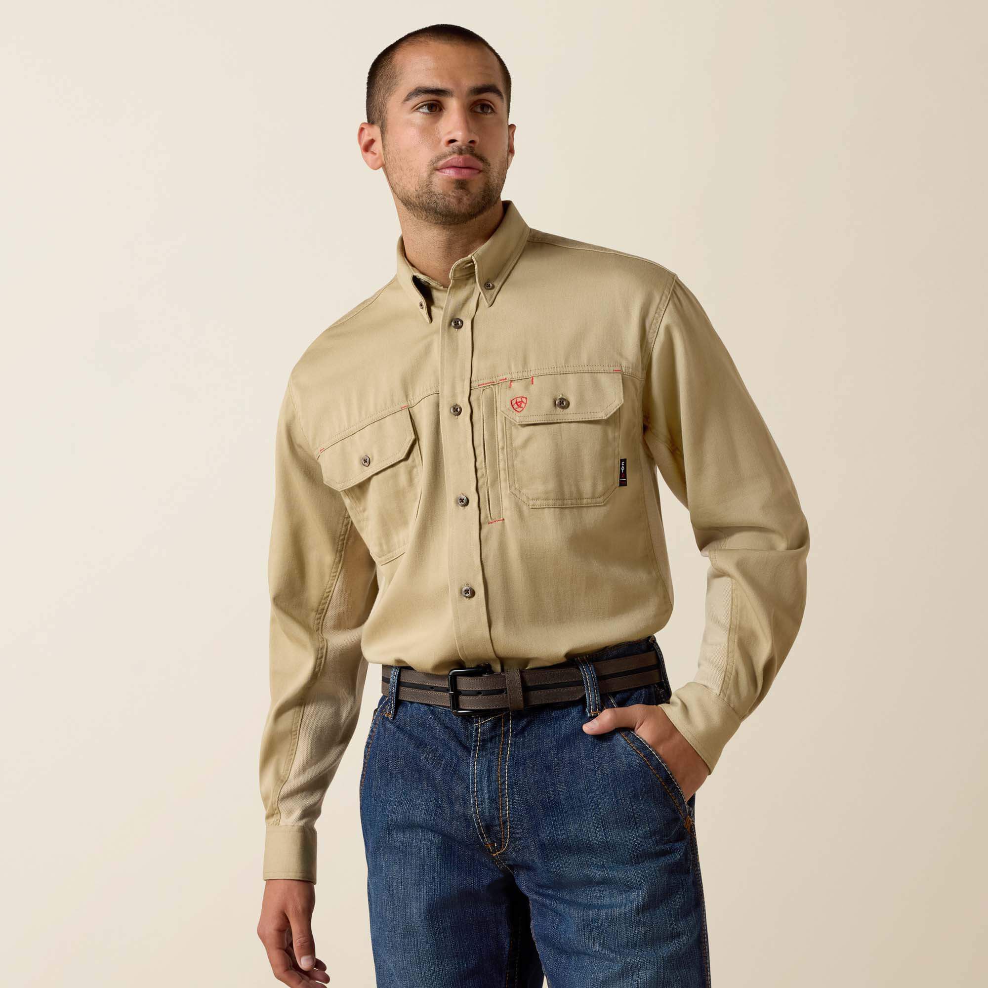 Ariat FR Solid Vent Work Shirt Men