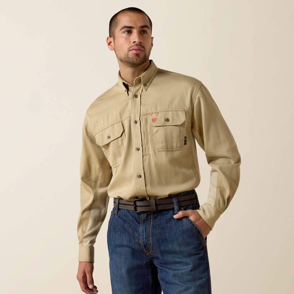 Ariat FR Solid Vent Work Shirt Men