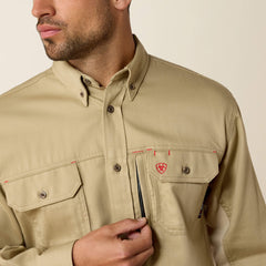Ariat FR Solid Vent Work Shirt Men