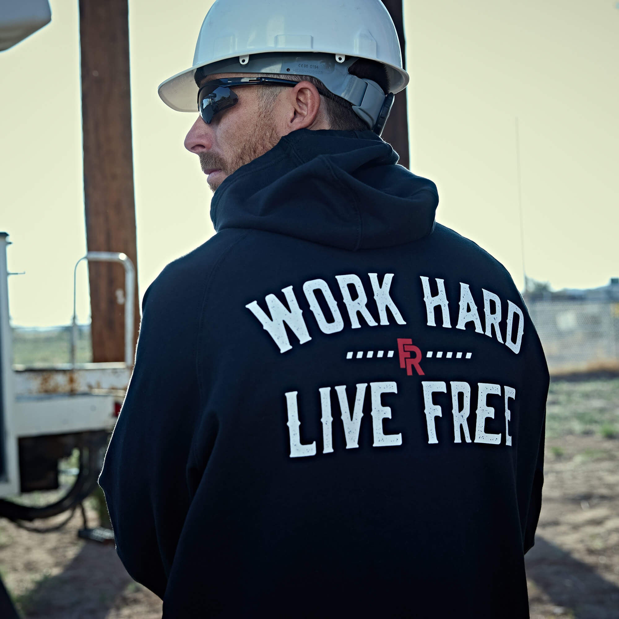 Ariat FR DuraStretch Work Hard Live Free Hoodie Men