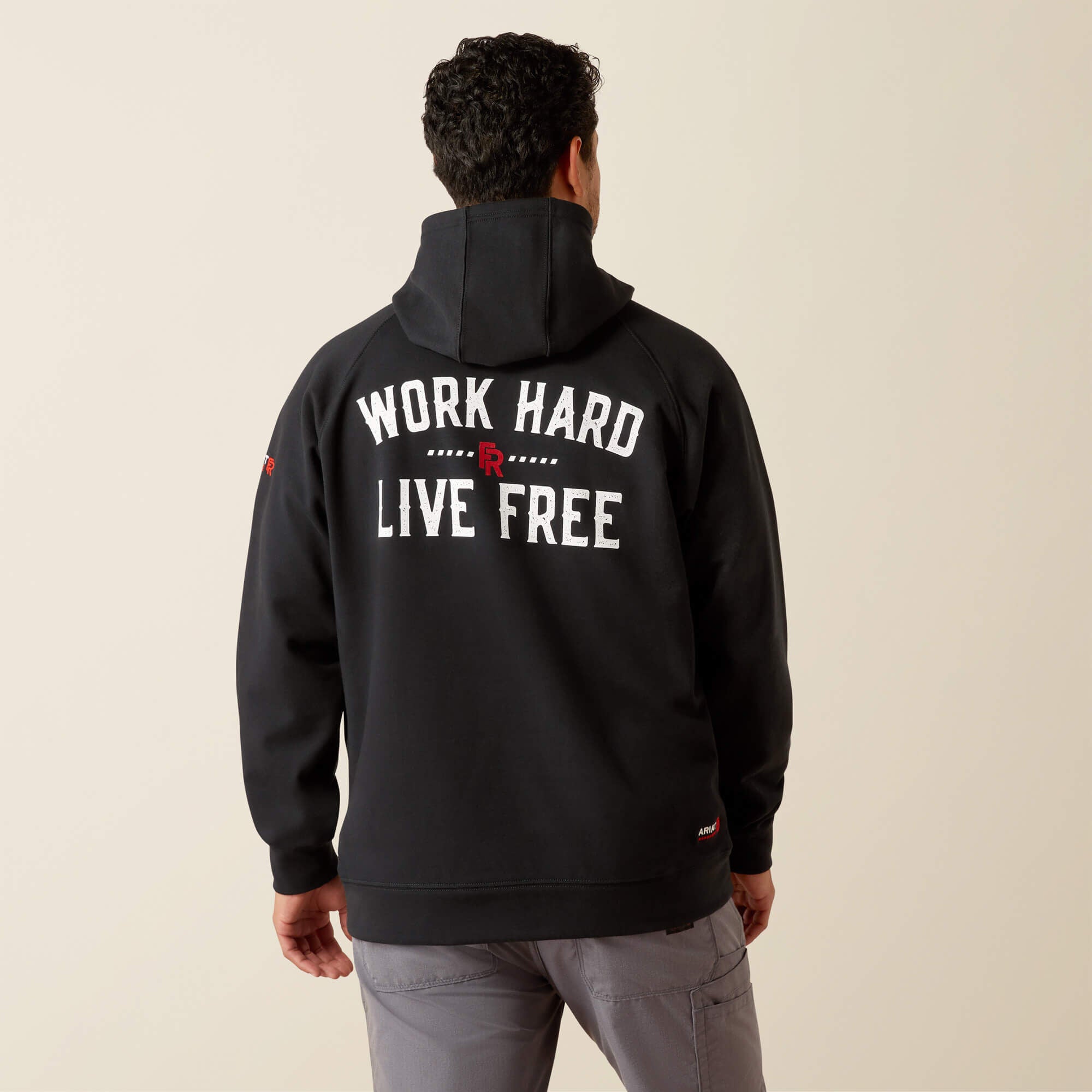 Ariat FR DuraStretch Work Hard Live Free Hoodie Men