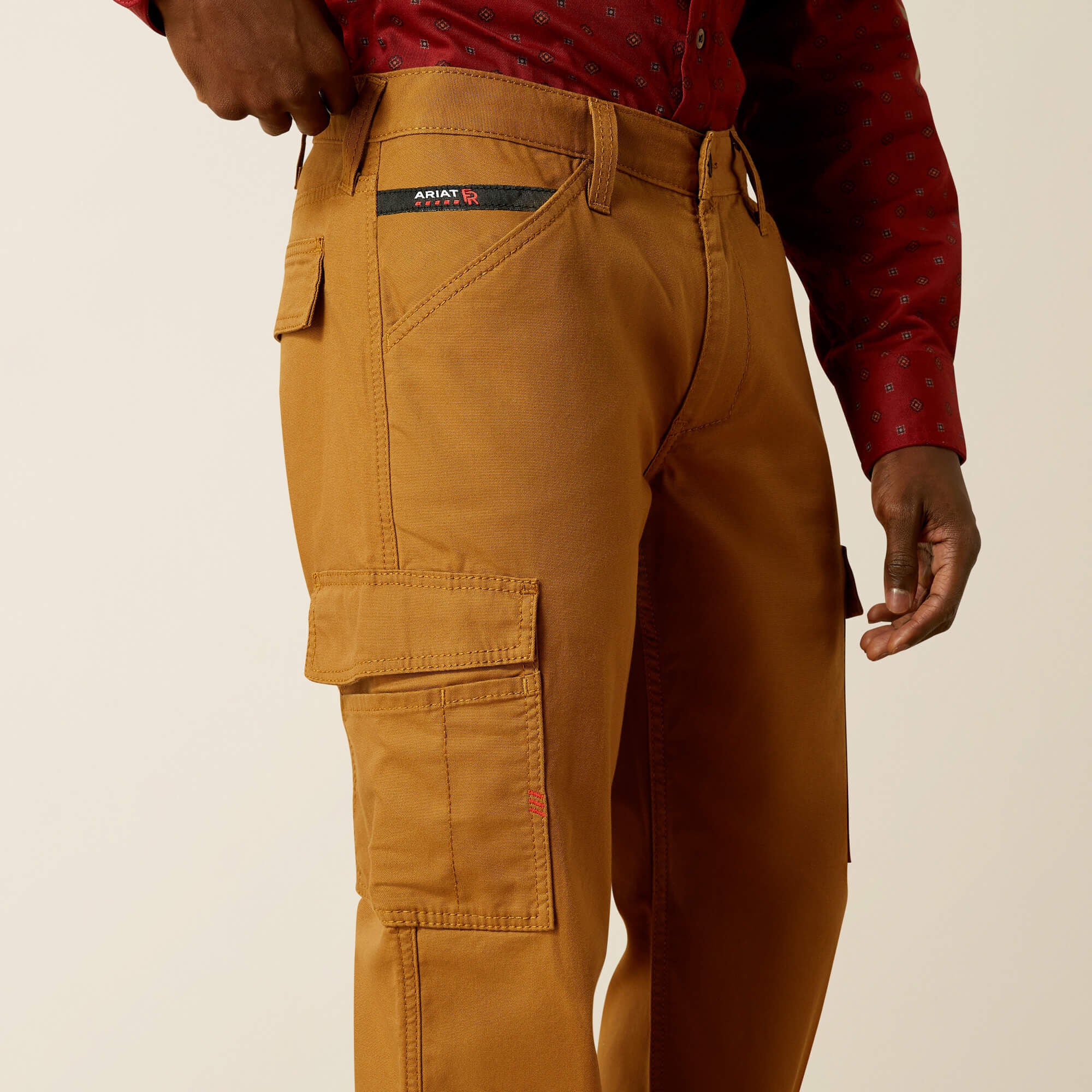 Ariat FR M4 Relaxed Lightweight Cargo DuraStretch Straight Leg Pants Men