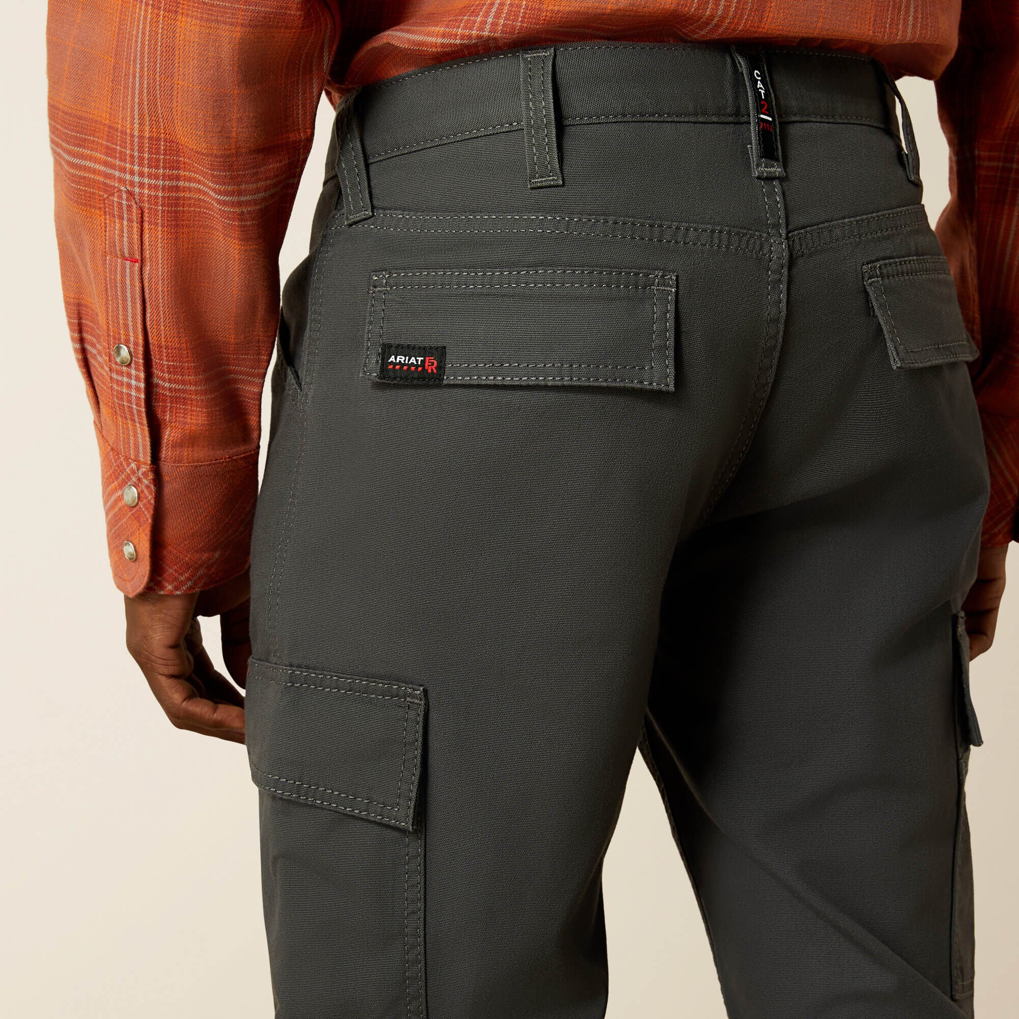 Ariat FR M4 Relaxed Lightweight Cargo DuraStretch Straight Leg Pants Men