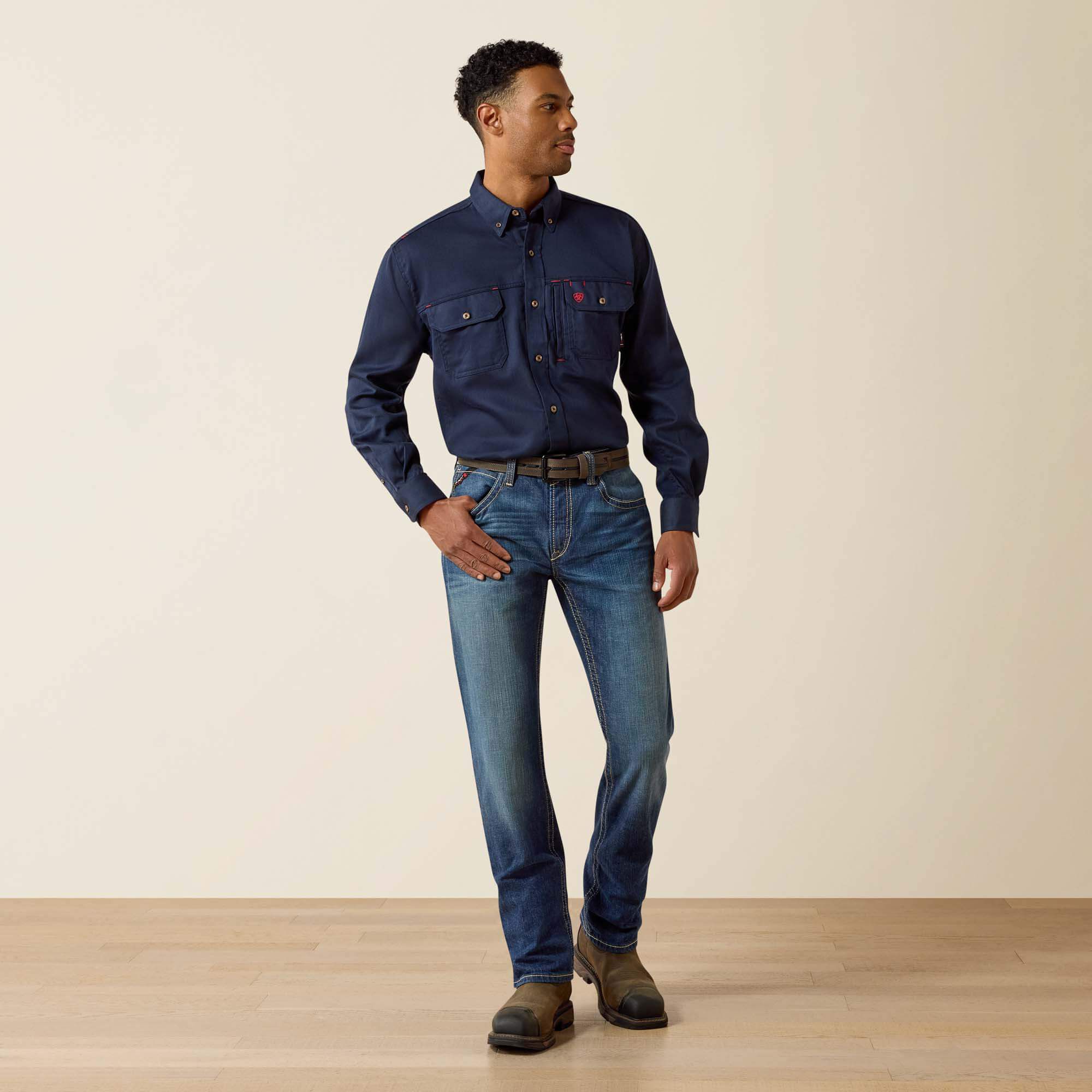 Ariat FR Solid Vent Work Shirt Men