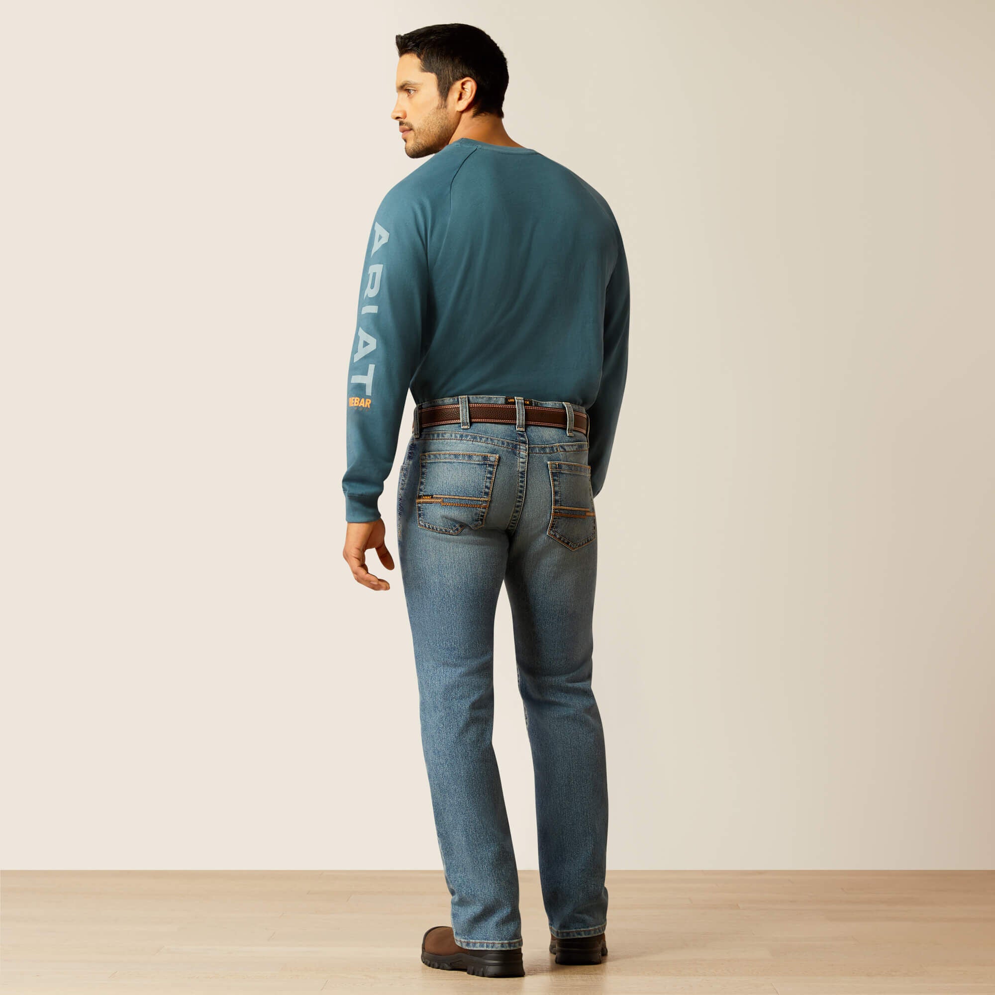 Ariat Rebar M7 Slim Rail Straight Jean Men