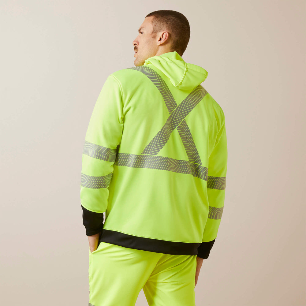 Ariat Rebar WorkTek Hi-Vis Full Zip Hoodie Men