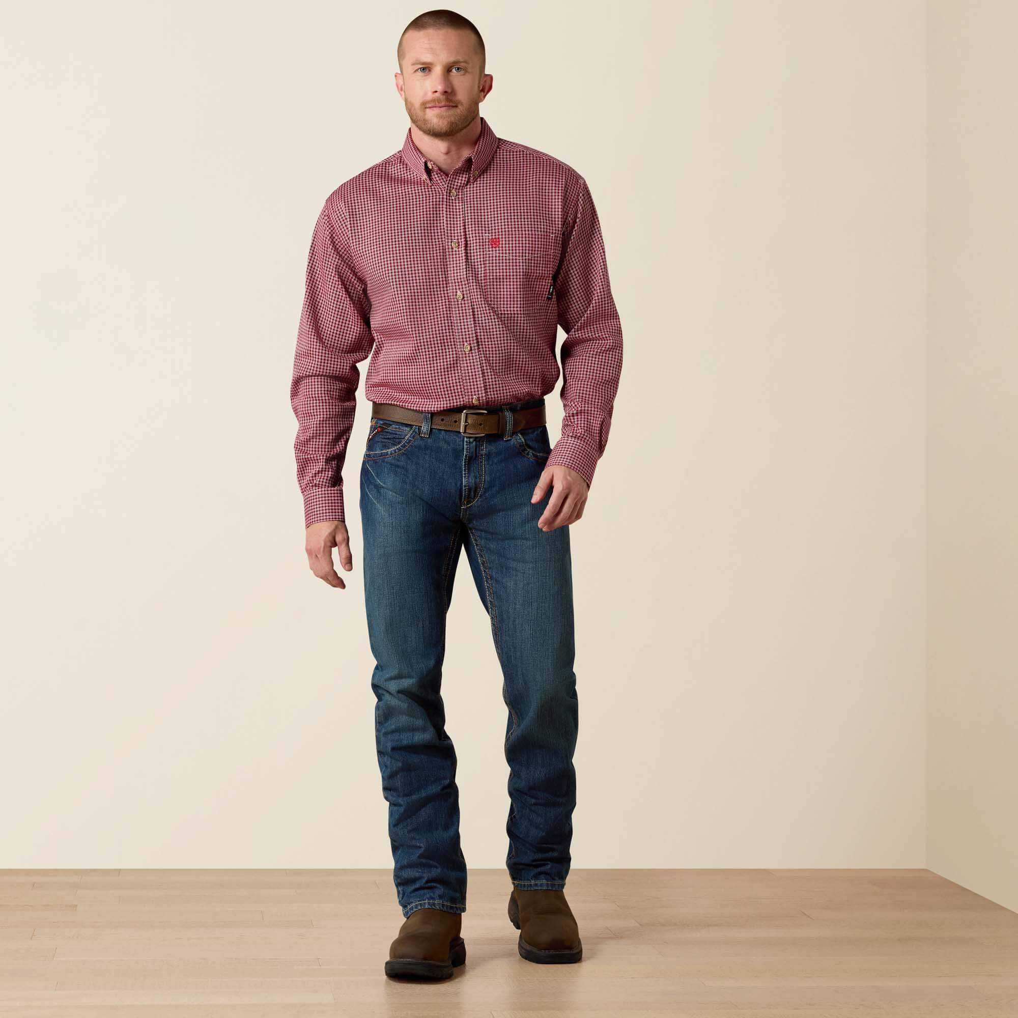 Ariat FR M5 Straight Basic Stackable Straight Leg Jean Men