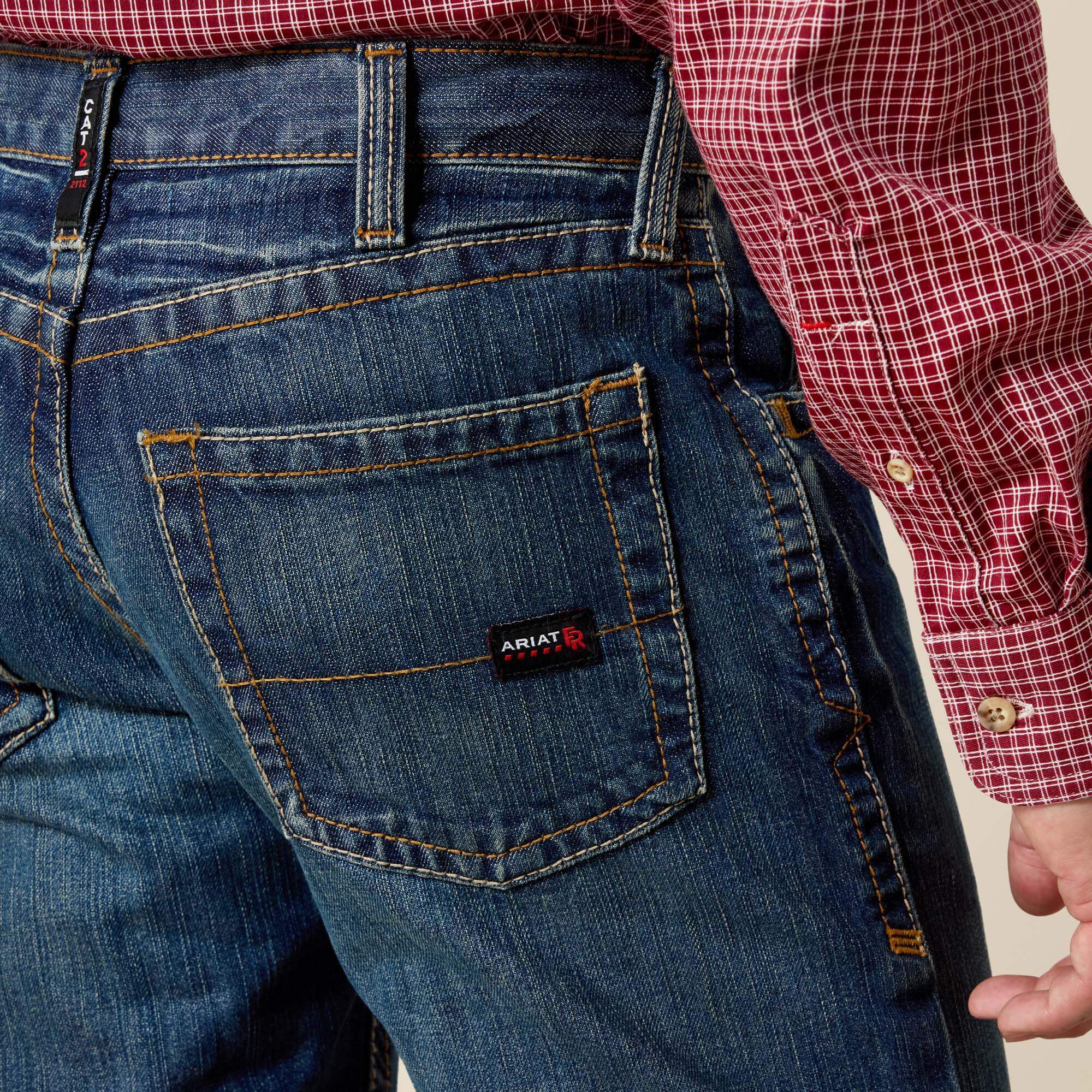 Ariat FR M5 Straight Basic Stackable Straight Leg Jean Men