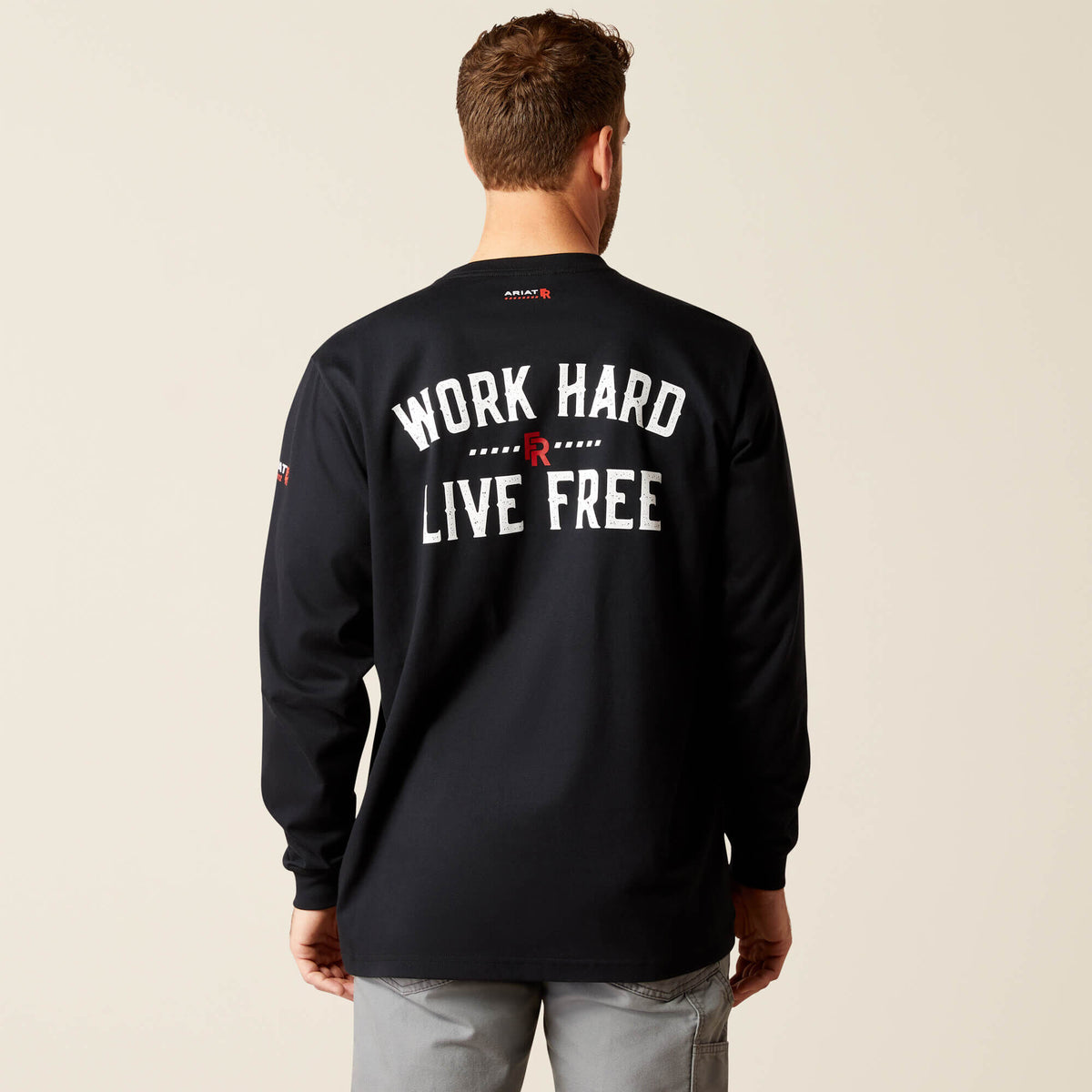 Ariat FR Work Hard Live Free T-Shirt Men