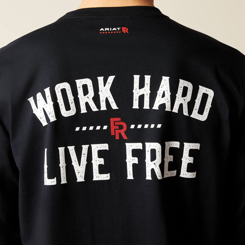 Ariat FR Work Hard Live Free T-Shirt Men