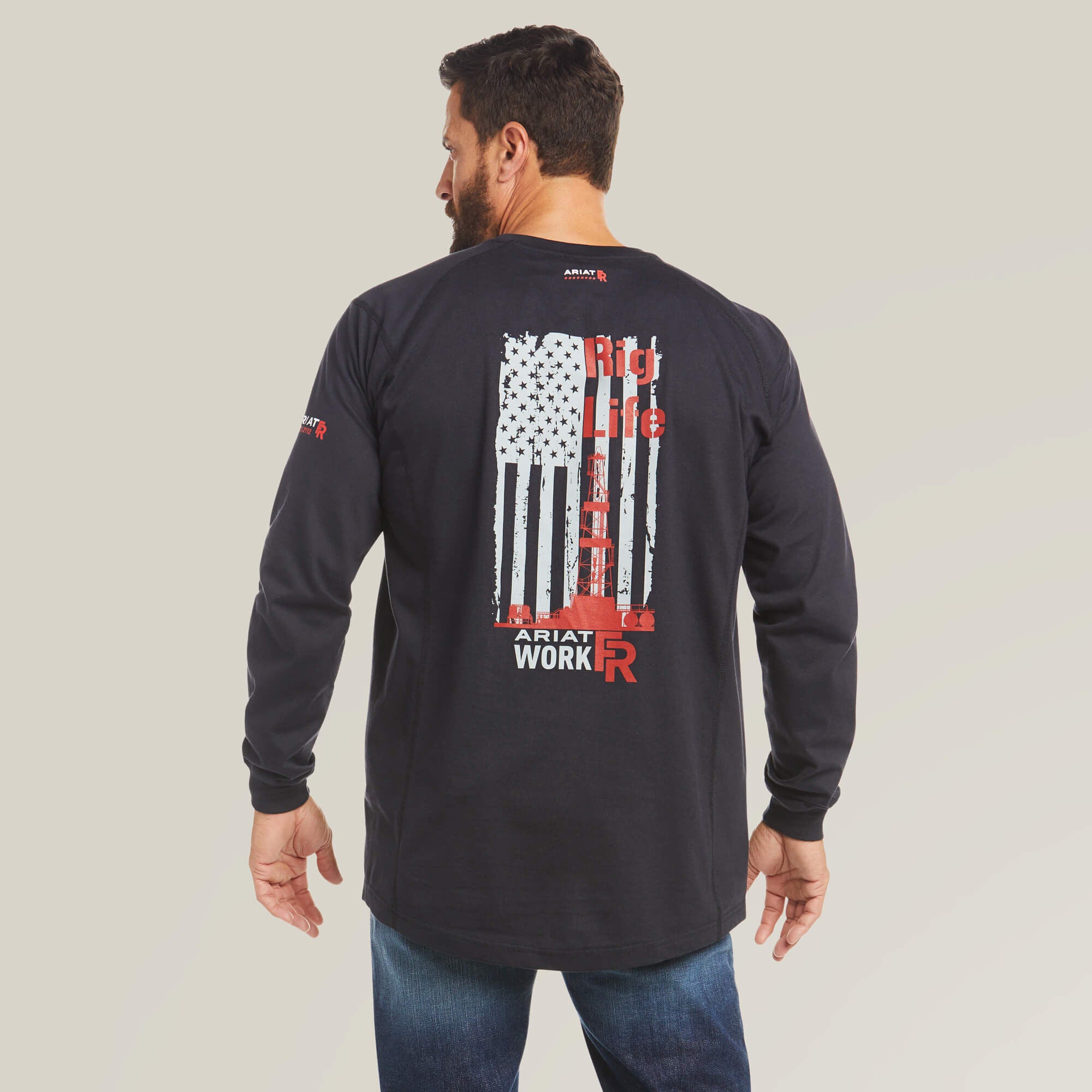 Ariat FR Air Rig Life Graphic T-Shirt Men