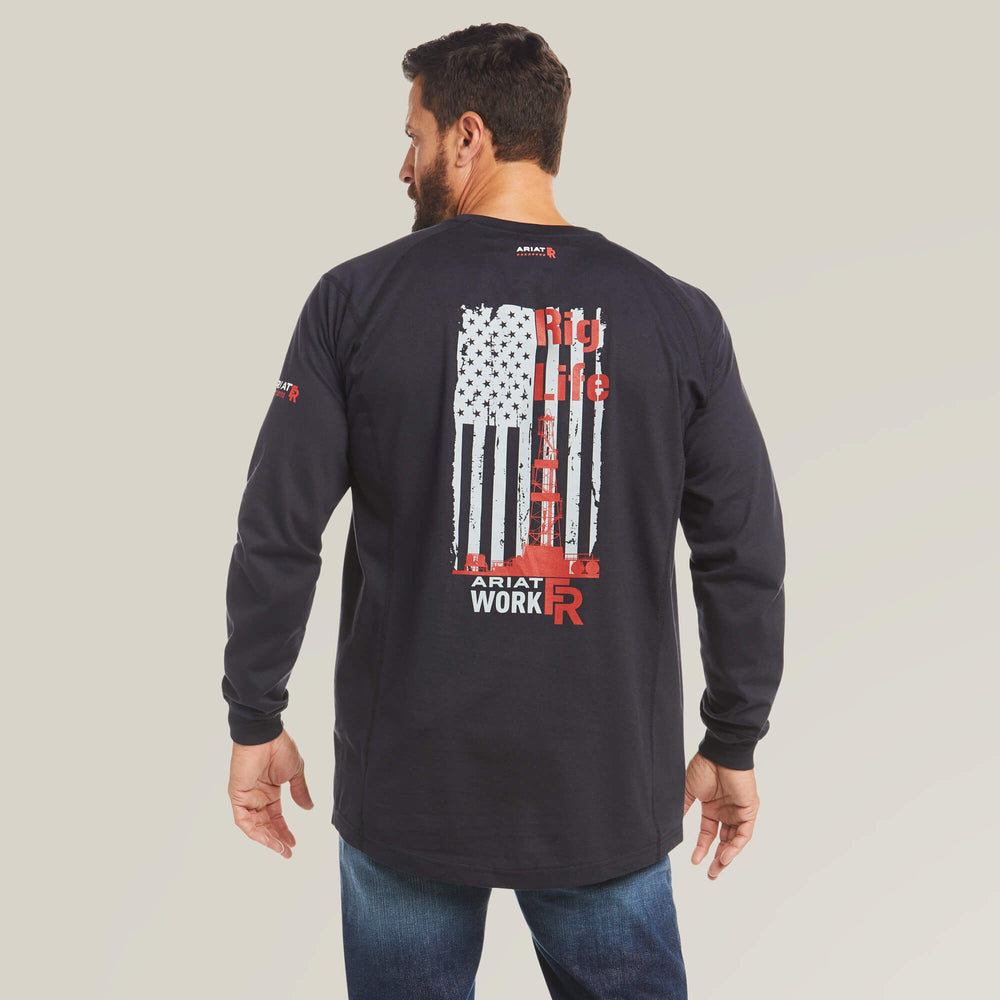 Ariat FR Air Rig Life Graphic T-Shirt Men