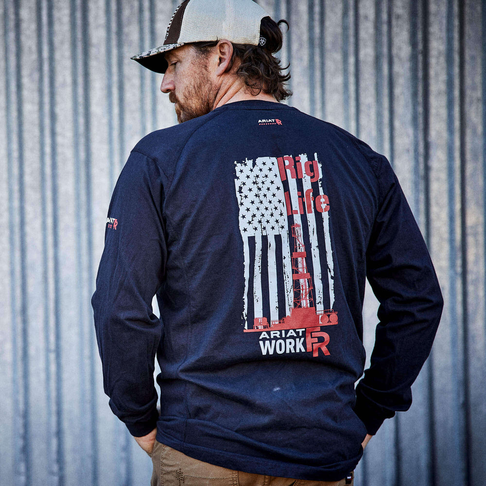 Ariat FR Air Rig Life Graphic T-Shirt Men