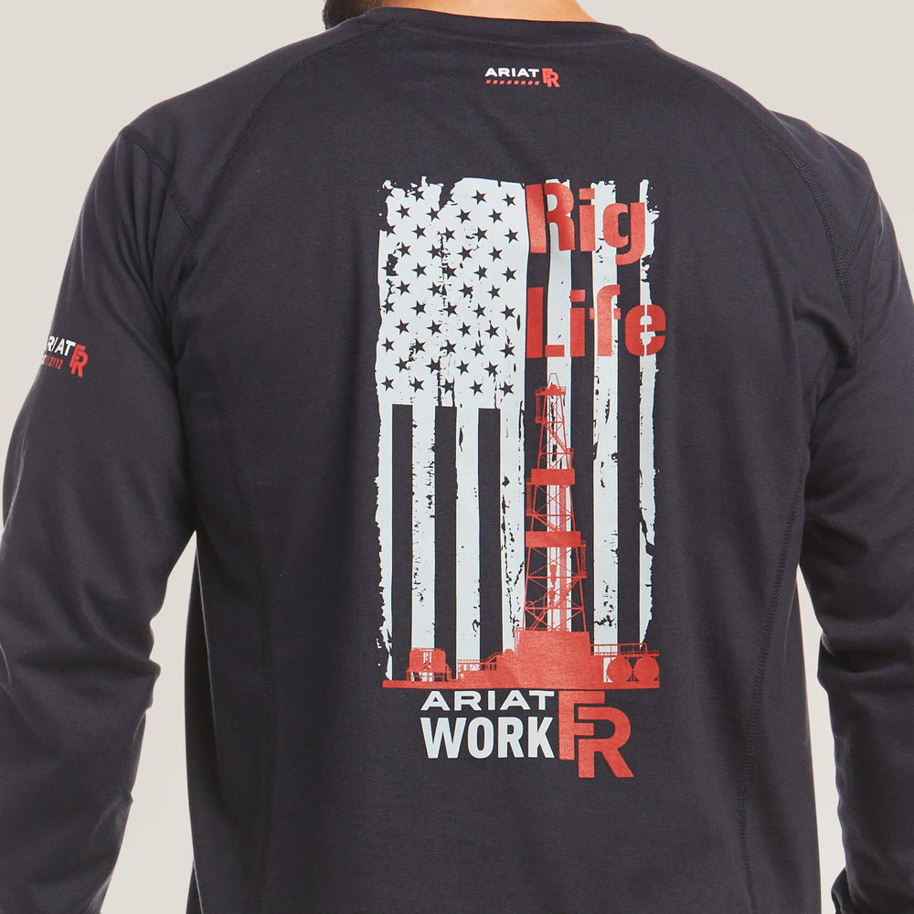 Ariat FR Air Rig Life Graphic T-Shirt Men