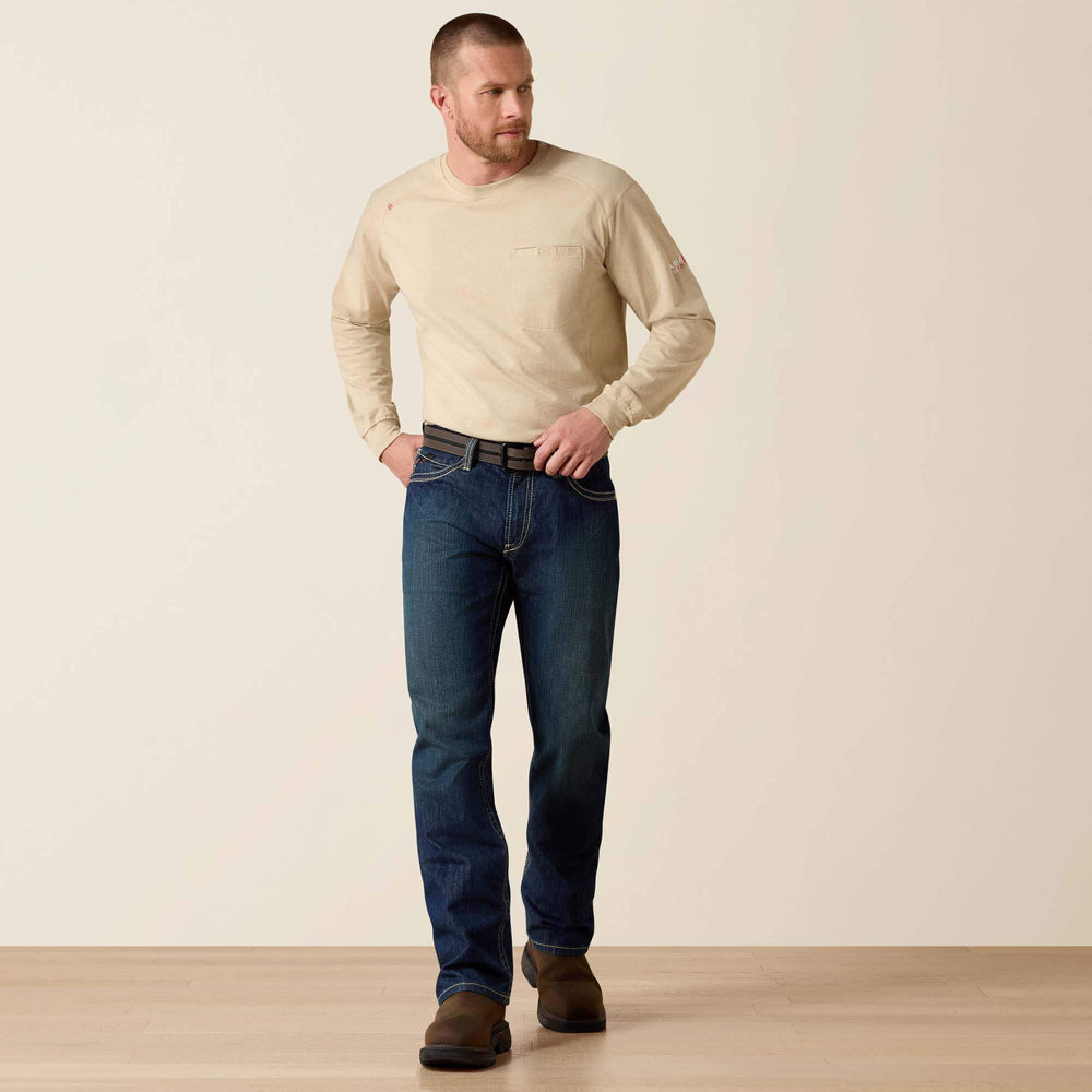 Ariat FR M4 Relaxed Boundary Boot Cut Jean Men