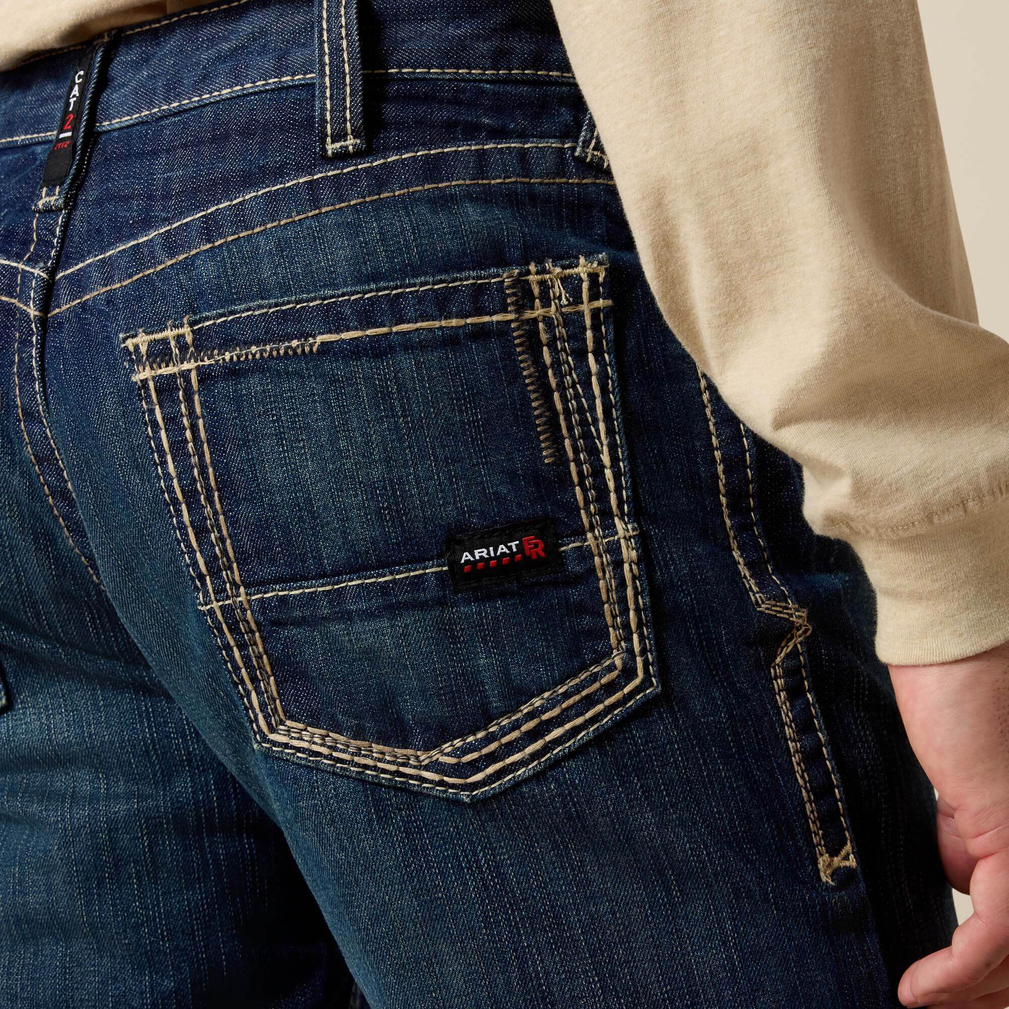 Ariat FR M4 Relaxed Boundary Boot Cut Jean Men