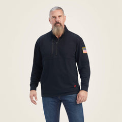 Ariat FR Durastrech Fleece 1/2 Zip Job Shirt Men