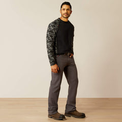 Ariat FR AC Stretch Camo Baseball T-Shirt Men
