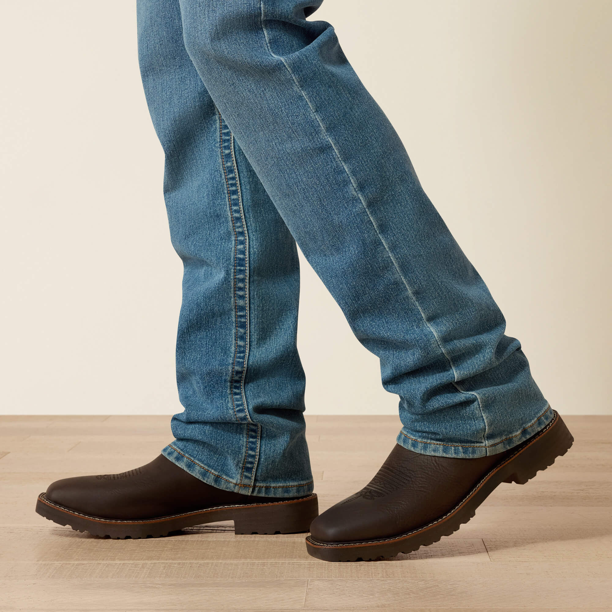 Ariat Rebar M4 Low Rise DuraStretch Edge Boot Cut Jean Men