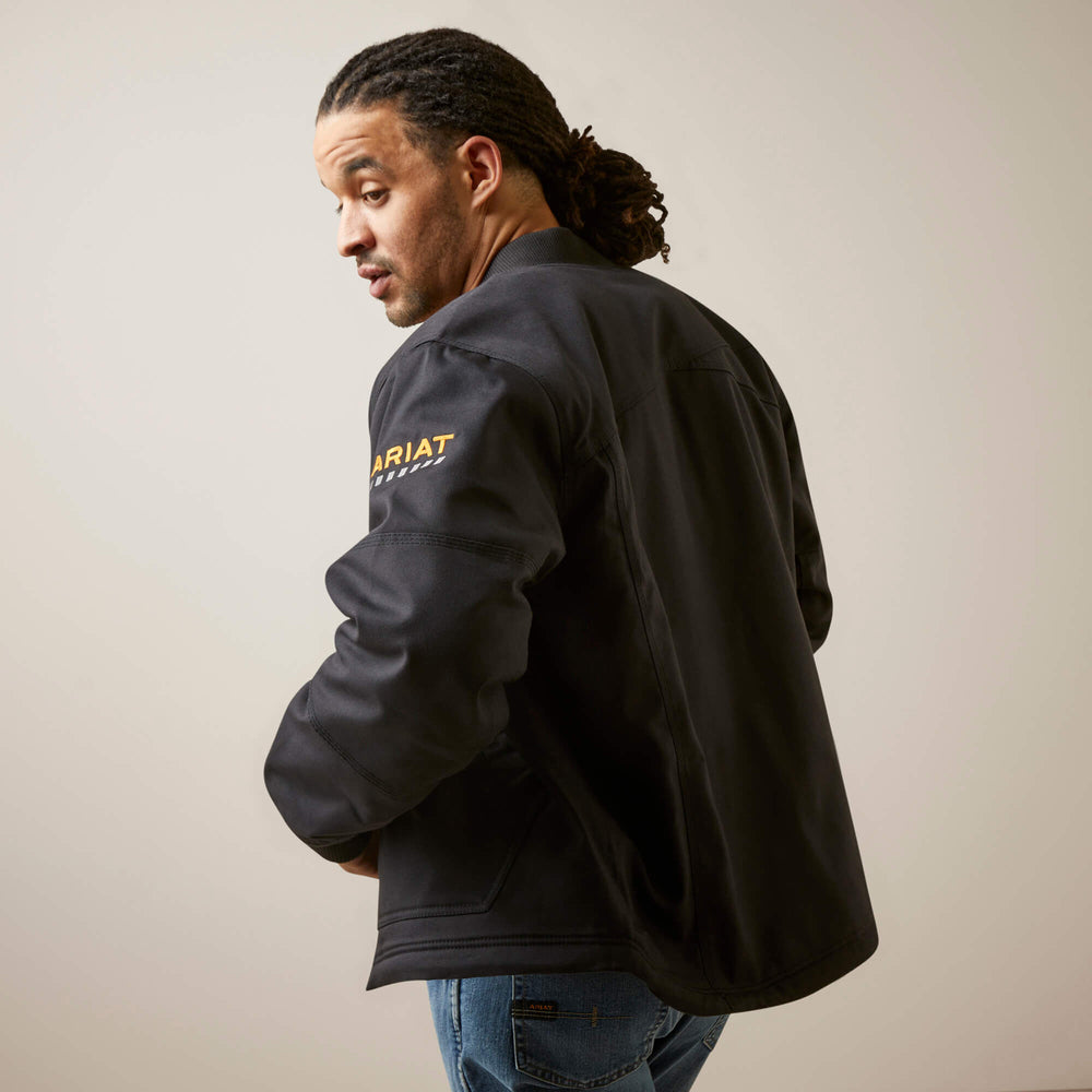 Ariat Rebar Stretch Canvas Bomber Jacket Men