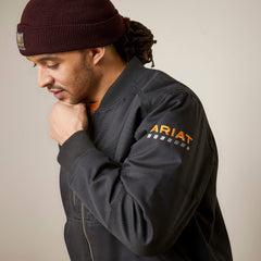 Ariat Rebar Stretch Canvas Bomber Jacket Men