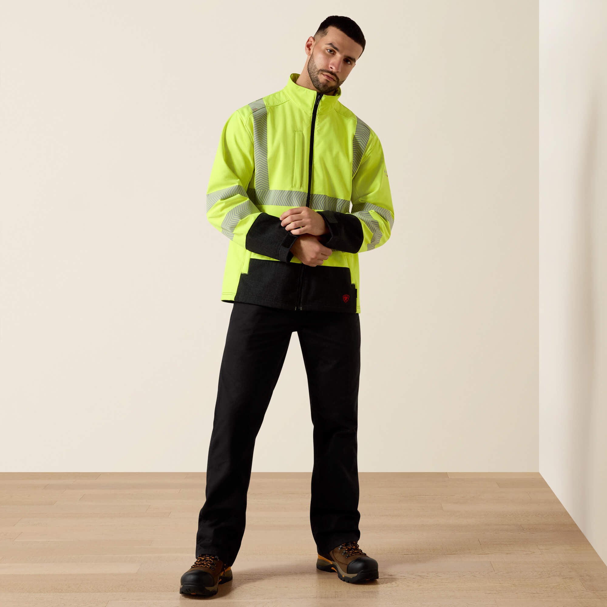 Ariat FR Vernon Hi-Vis Softshell Jacket Men