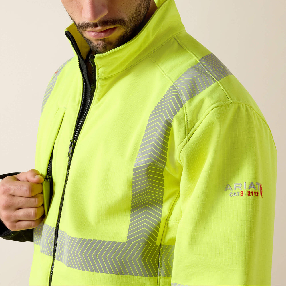 Ariat FR Vernon Hi-Vis Softshell Jacket Men