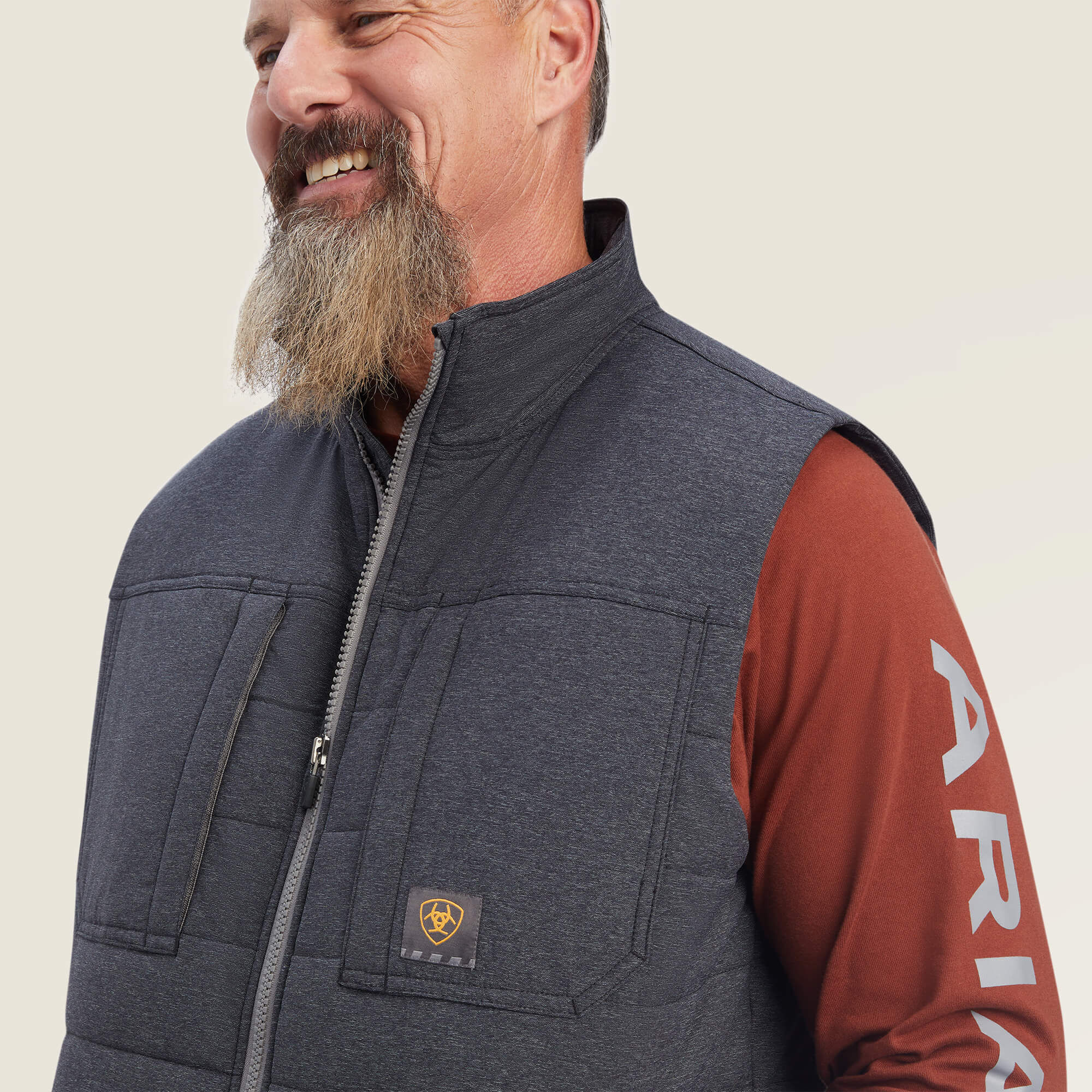 Ariat Rebar Valiant Ripstop Insulated Vest Men