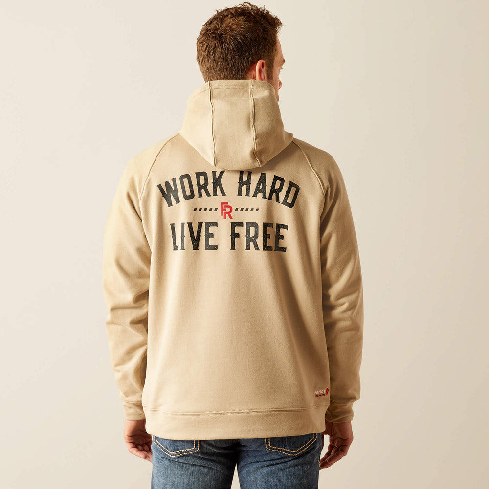 Ariat FR DuraStretch Work Hard Live Free Hoodie Men