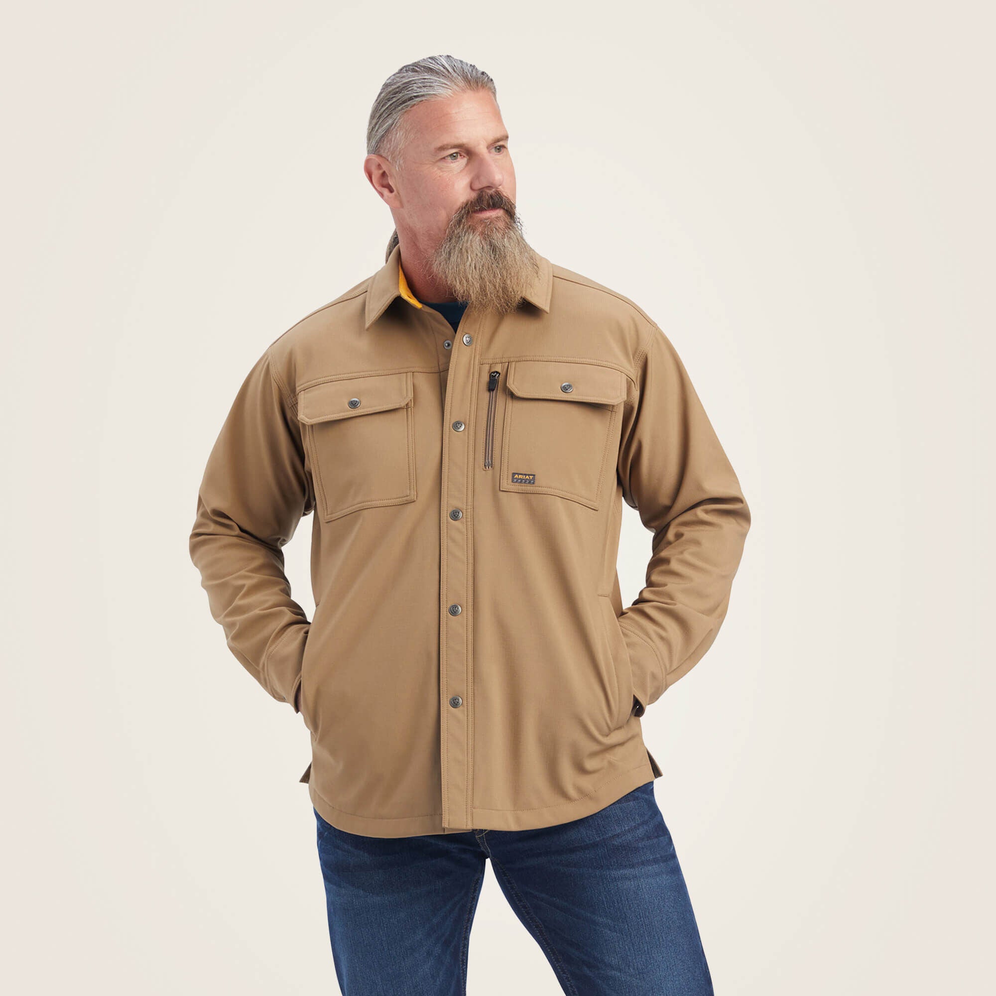 Ariat Rebar DuraStretch Utility Softshell Shirt Jacket Men