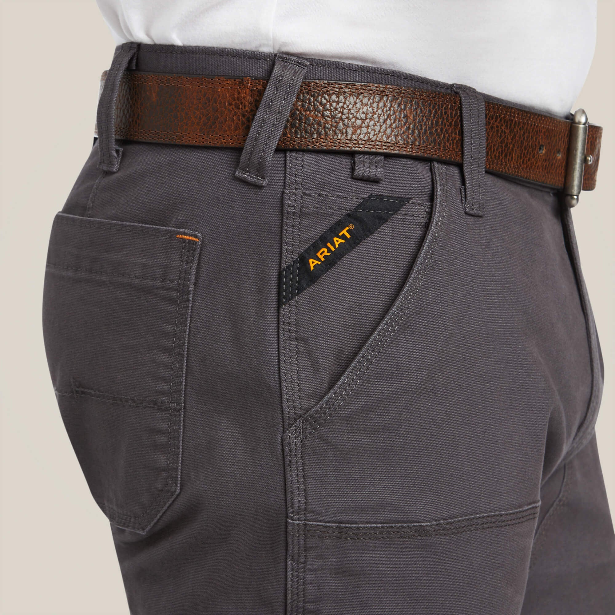 Ariat Rebar M7 Slim DuraStretch Made Tough Double Front Straight Pant Men