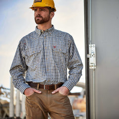 Ariat FR Plaid Featherlight Work Shirt Men