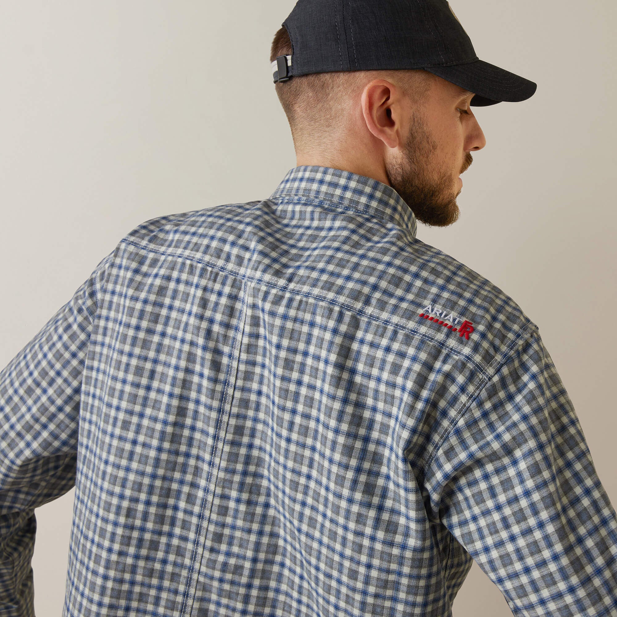 Ariat FR Plaid Featherlight Work Shirt Men