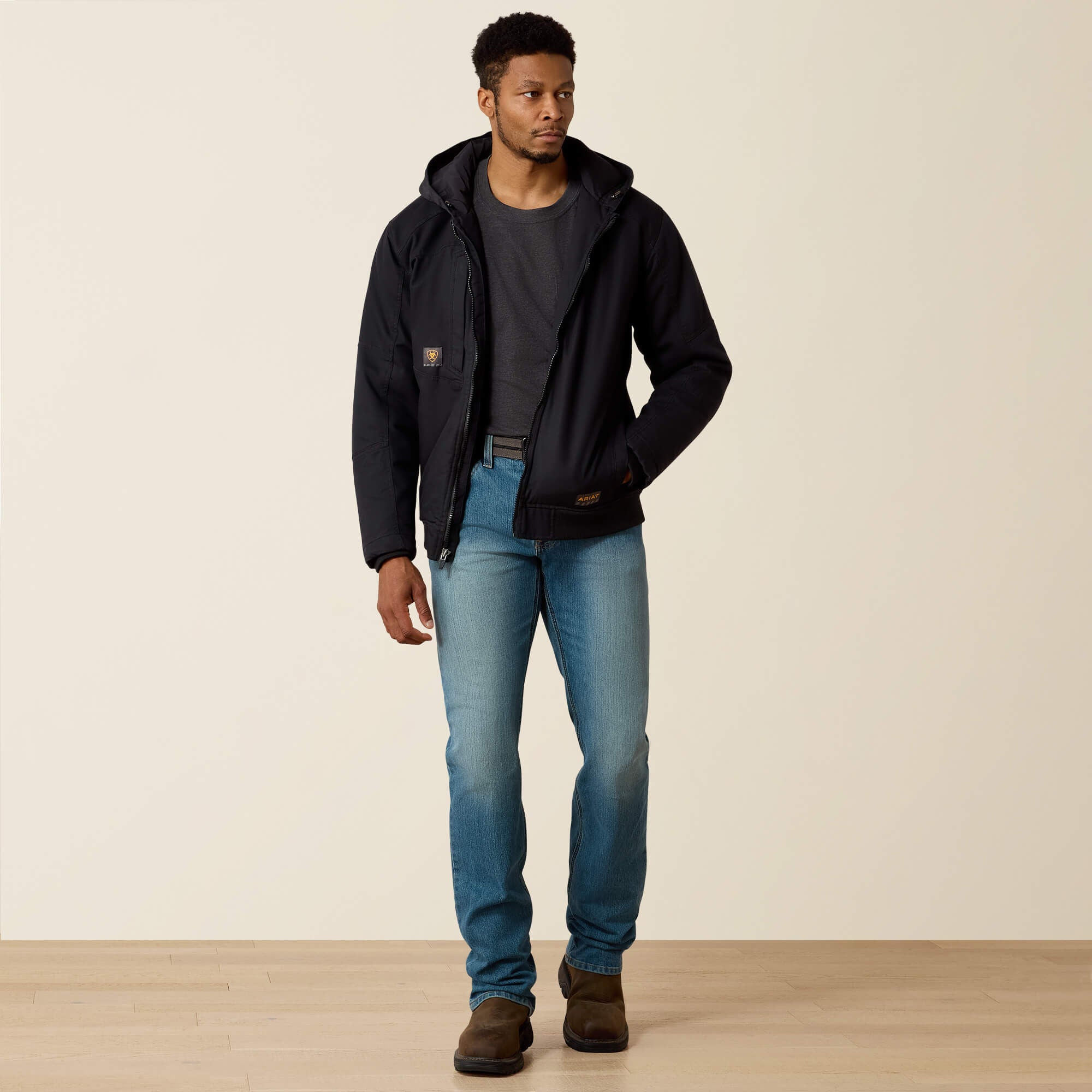 Ariat Rebar Washed DuraCanvas Insulated Jacket Men