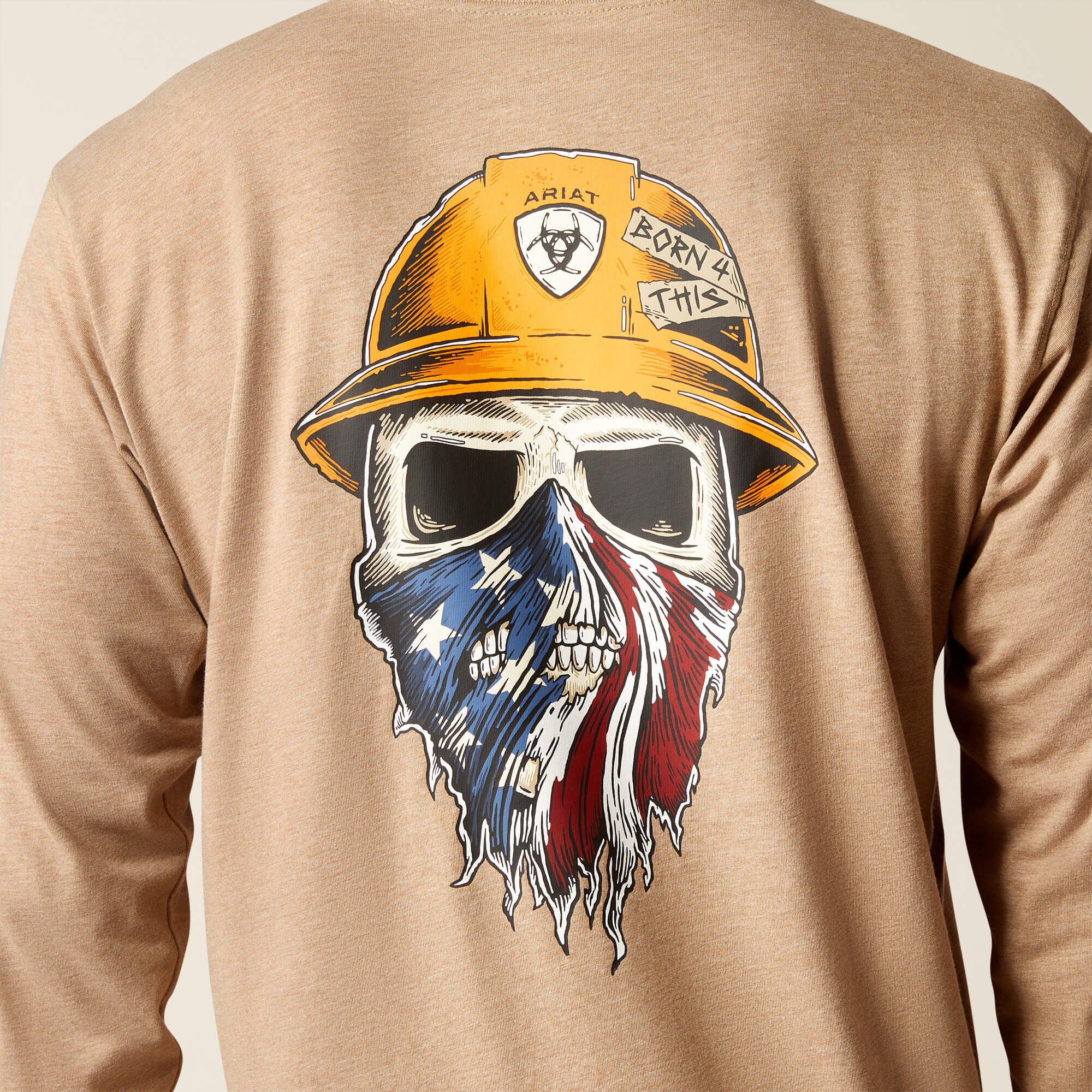 Ariat Rebar Workman Born For This T-Shirt Men