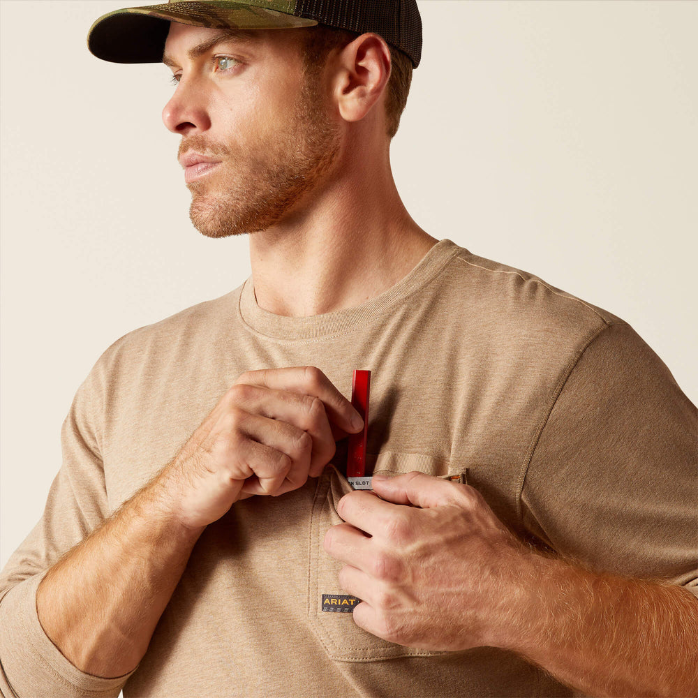 Ariat Rebar Workman Born For This T-Shirt Men