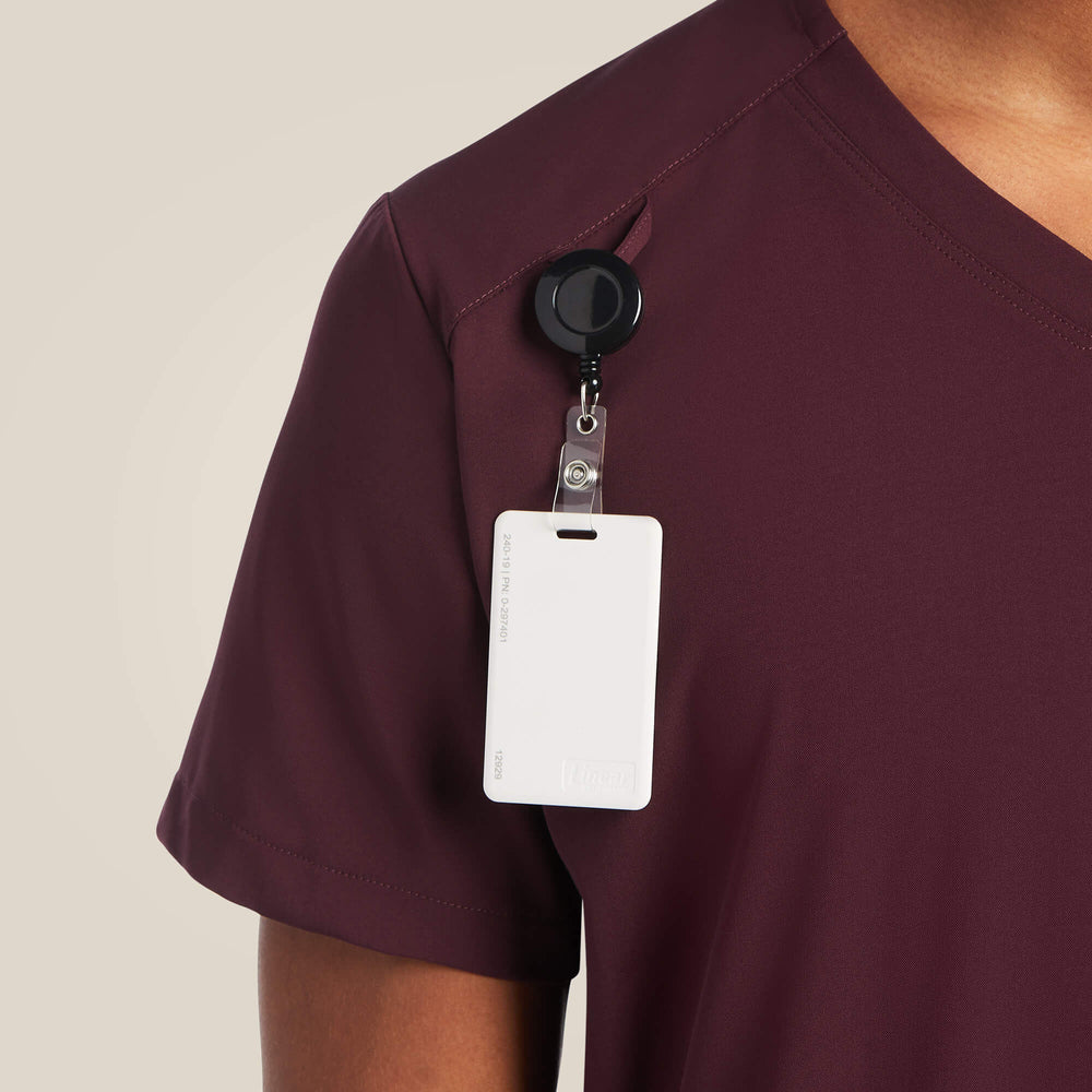 Ariat Derham 6 Pocket Scrub Top Men