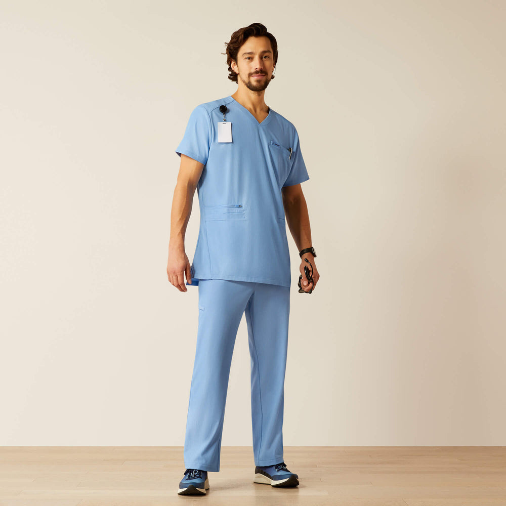 Ariat Derham 6 Pocket Scrub Top Men