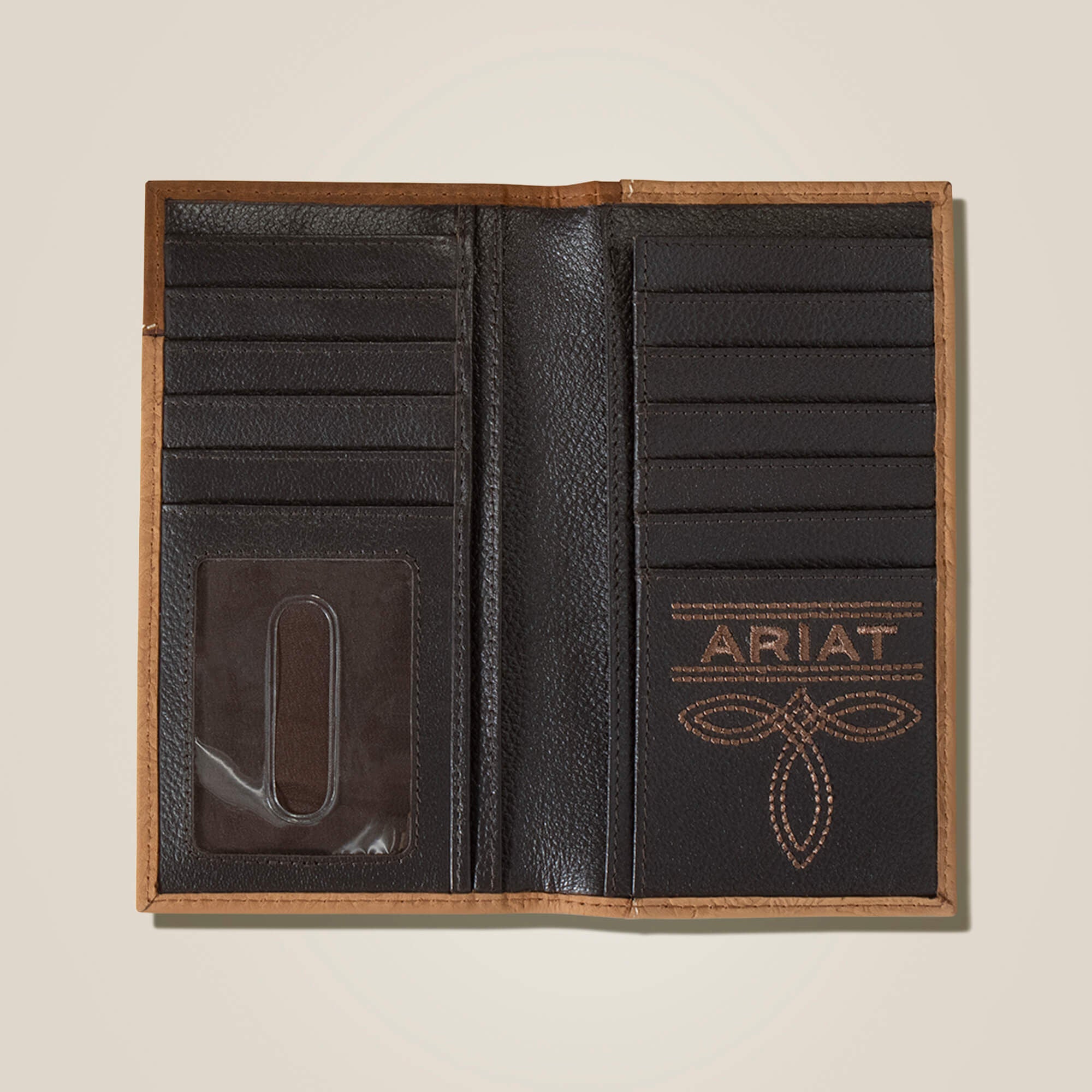 Ariat Tooled Leather Rodeo Wallet Men
