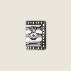 Ariat Southwest Diamond Trifold Wallet Men