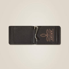 Ariat Flag Shield Clip Wallet Men