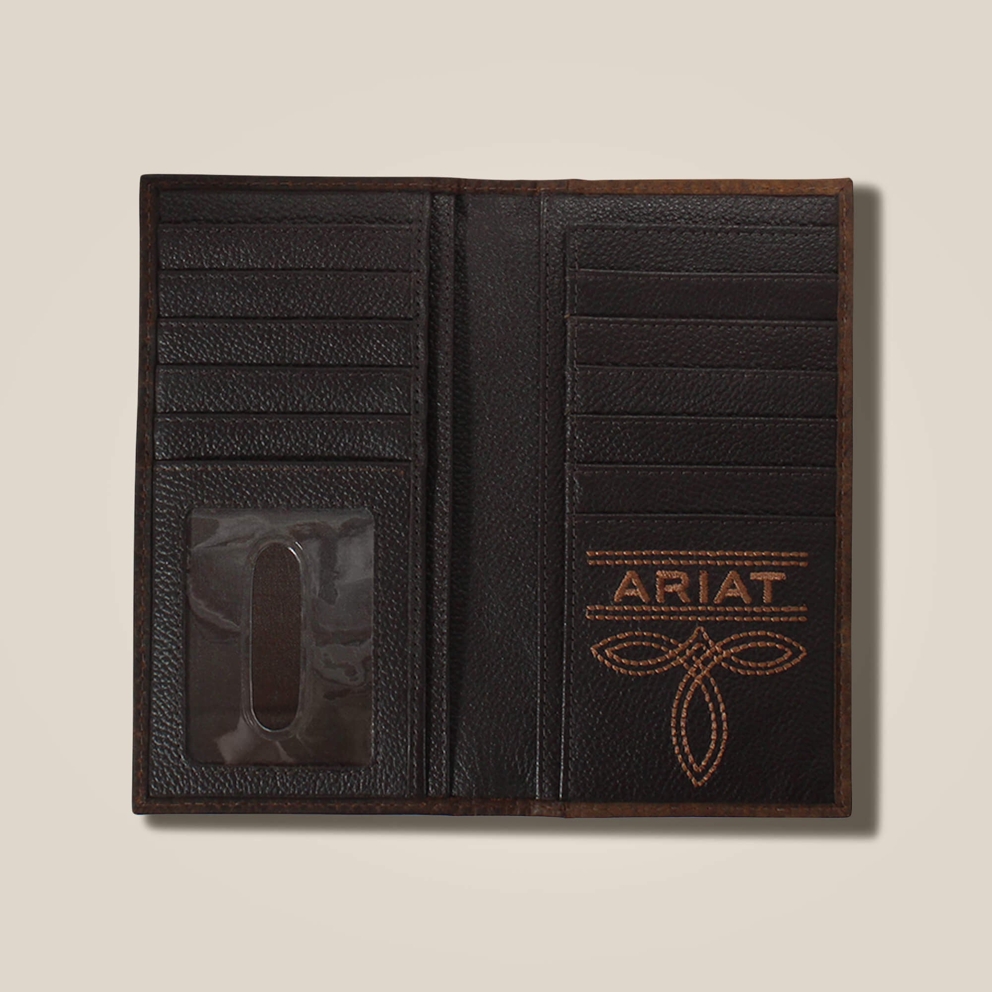 Ariat Mexico shield rodeo wallet Men