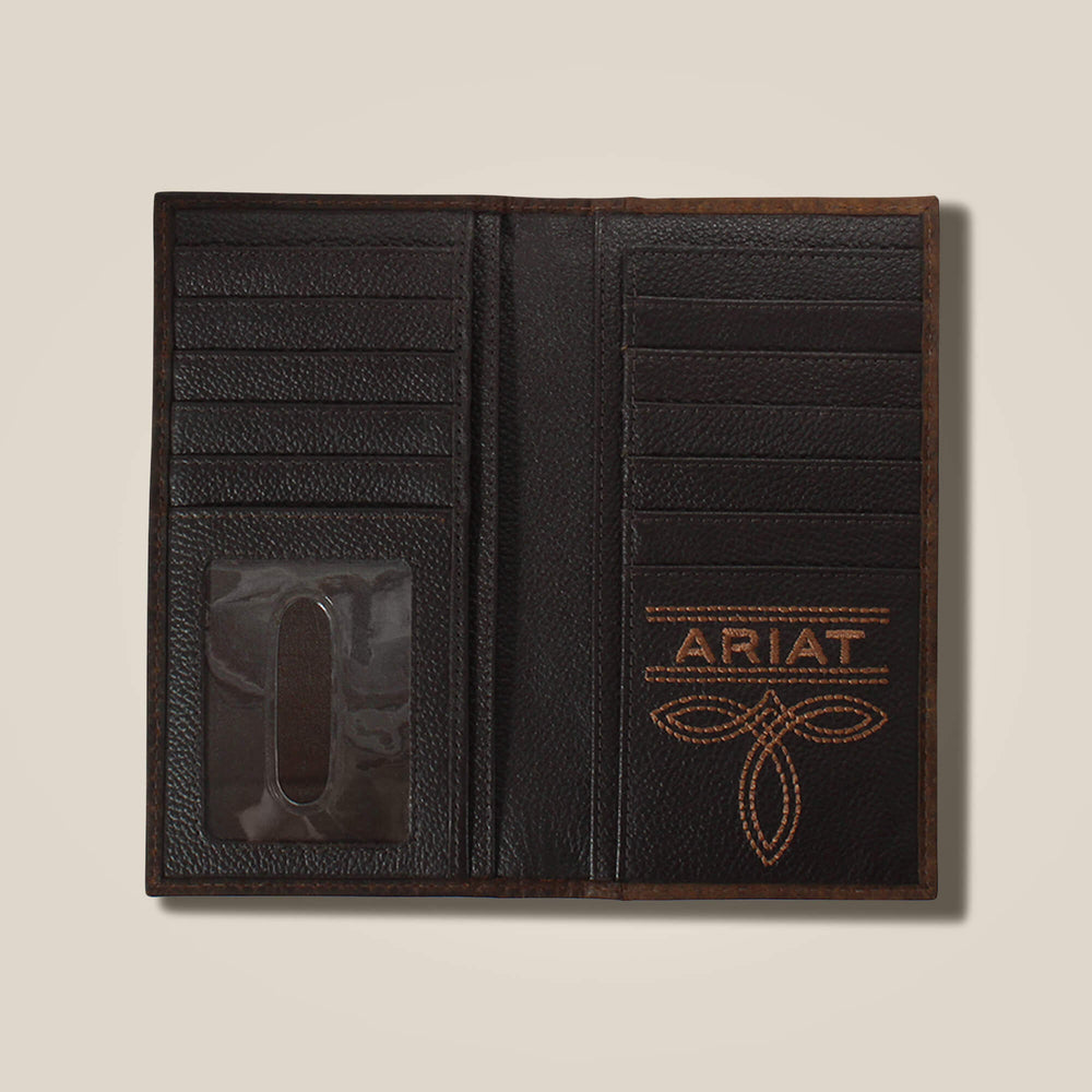 Ariat Mexico shield rodeo wallet Men