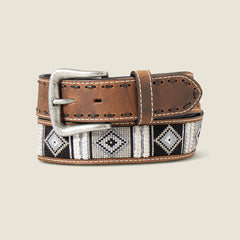 Ariat Woven Geo Inlay Belt Men