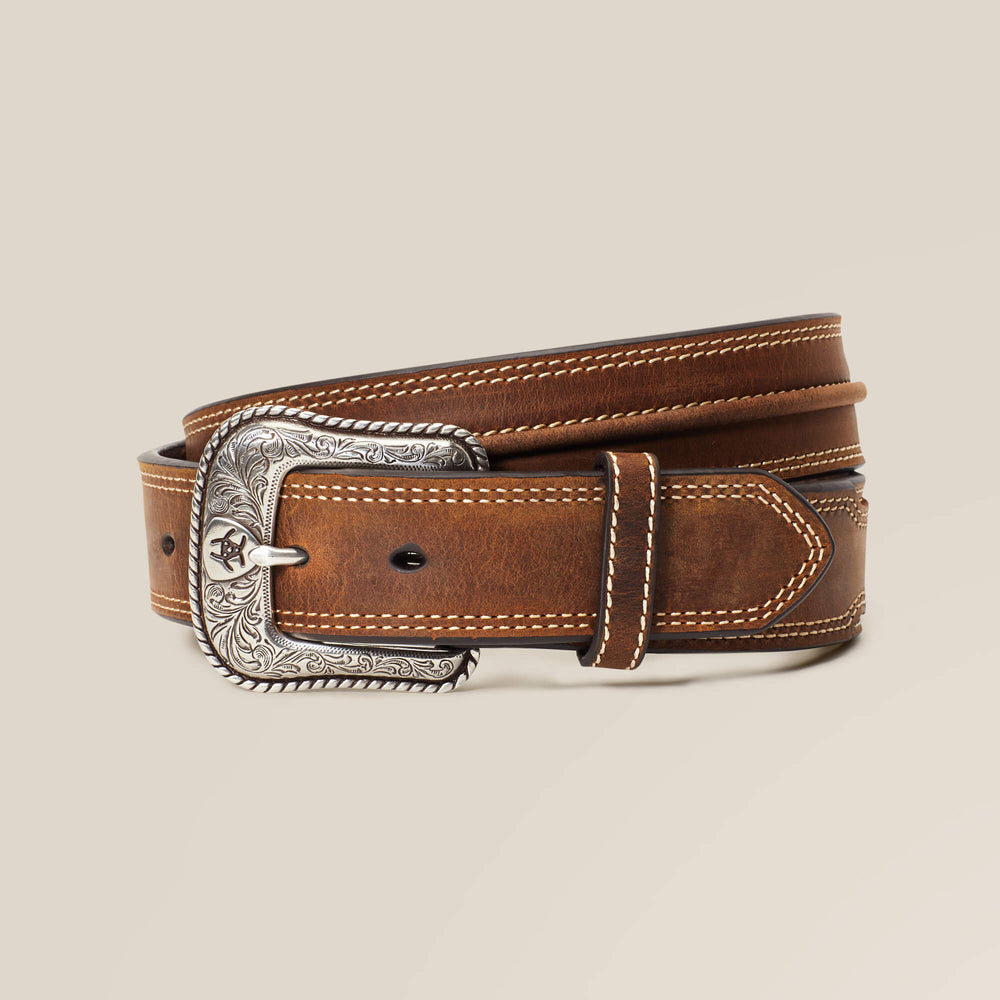 Ariat Center Ridge Tan Belt Men