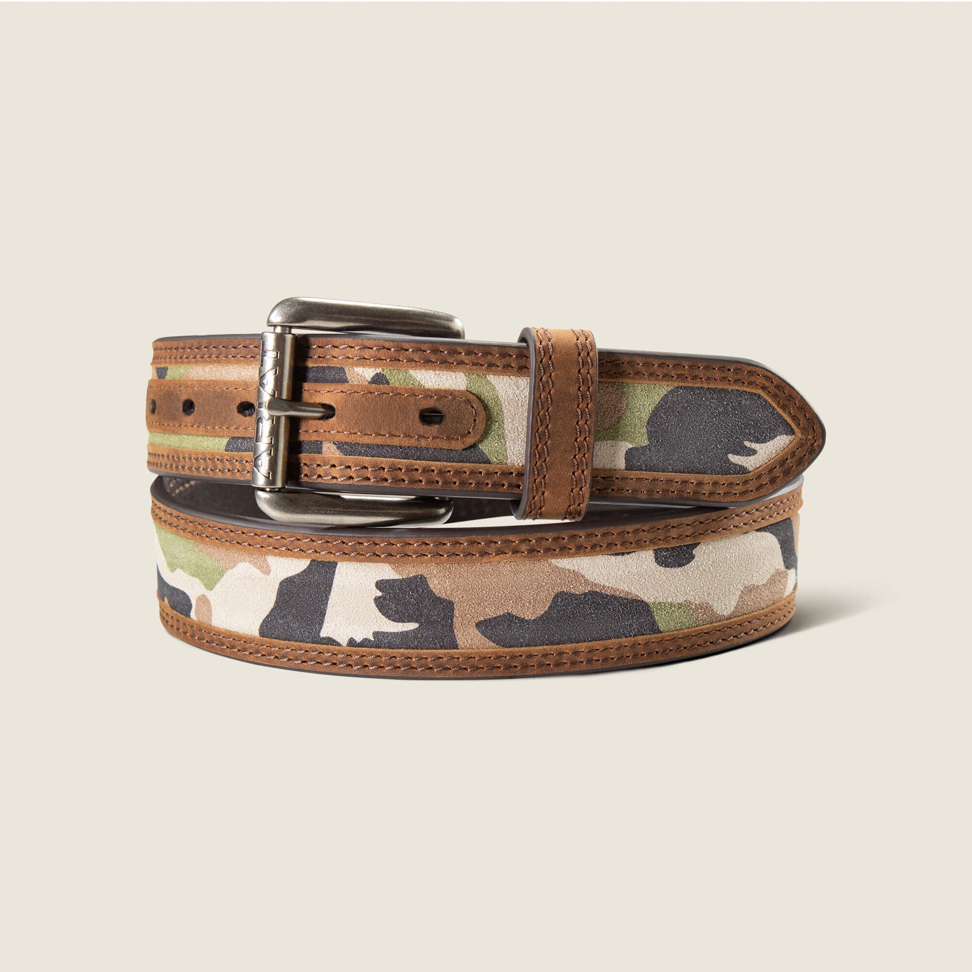 Ariat Work Camo Suede Inlay Belt Men