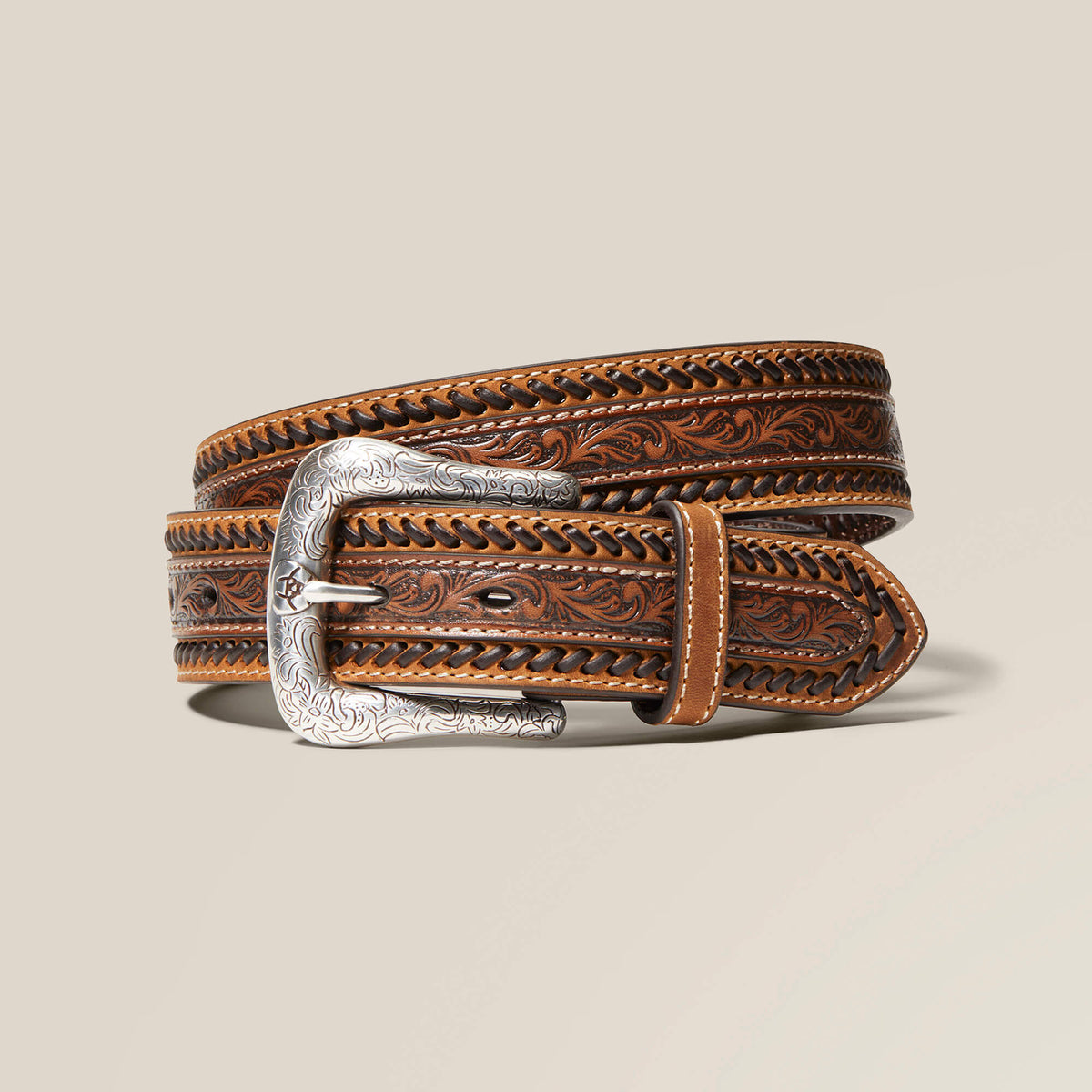 Ariat Filigree Stripe Belt Men