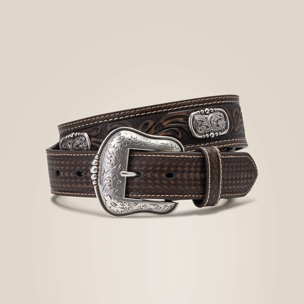 Ariat Filigree Concho Belt Men