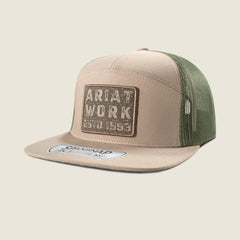 Ariat Ariat Work Brickyard Patch Snapback Cap Men